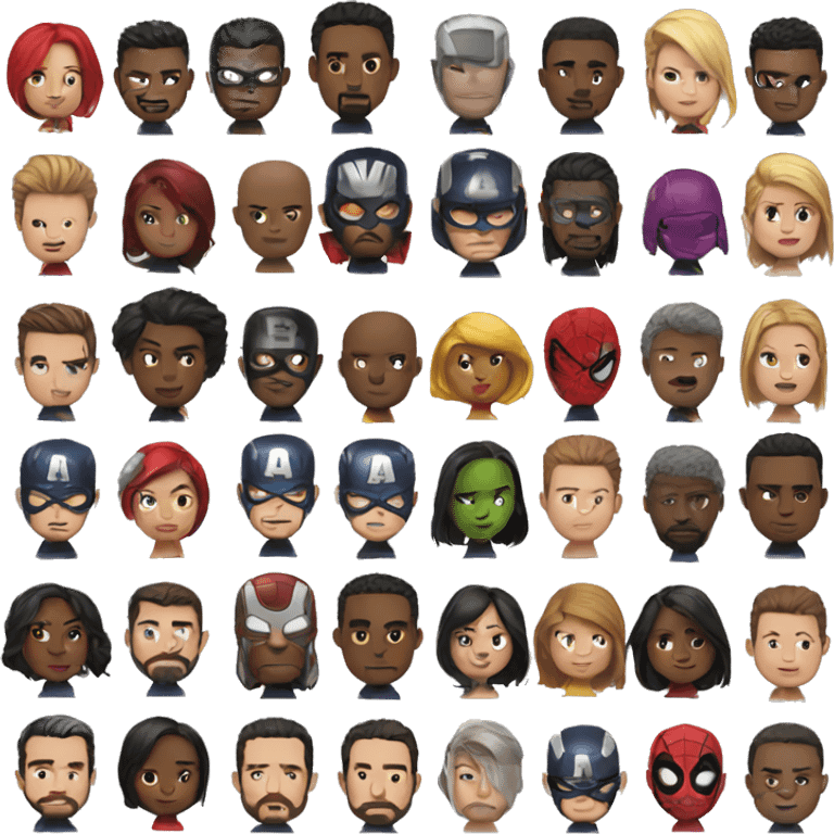 marvel emoji