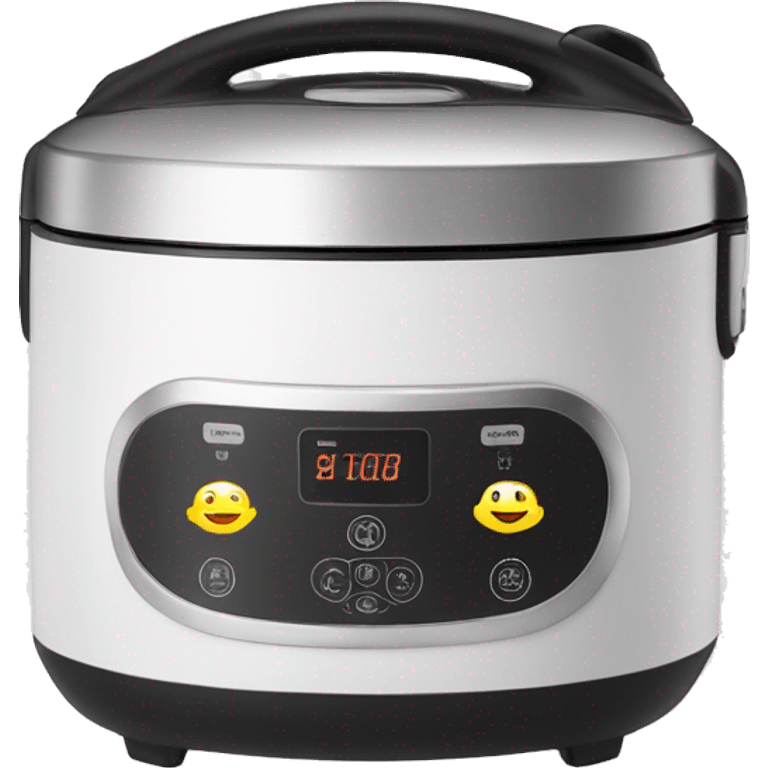 happy face rice cooker emoji