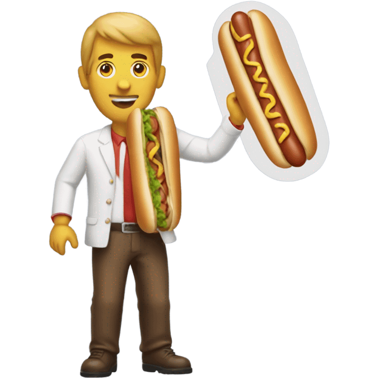 hot dog man emoji