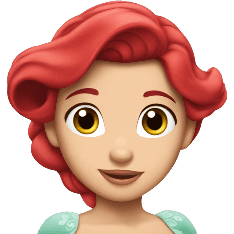 Princesse Ariel Disney emoji