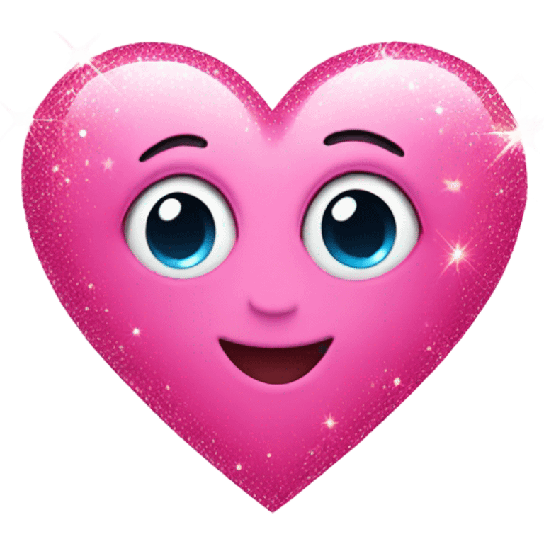 pink heart with sparkles emoji