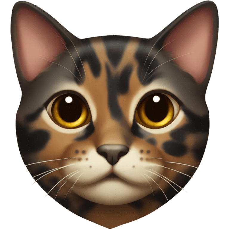 Tortoiseshell cat  emoji