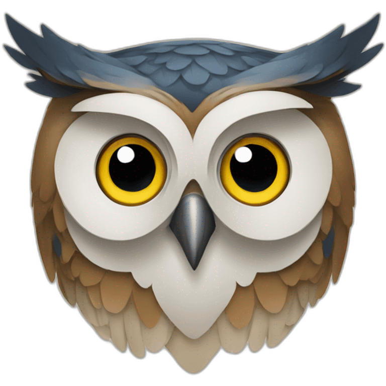 Owl-logo emoji