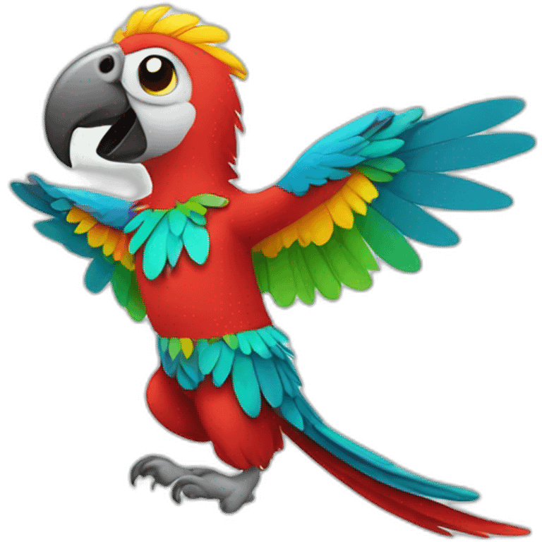 dancing parrot emoji