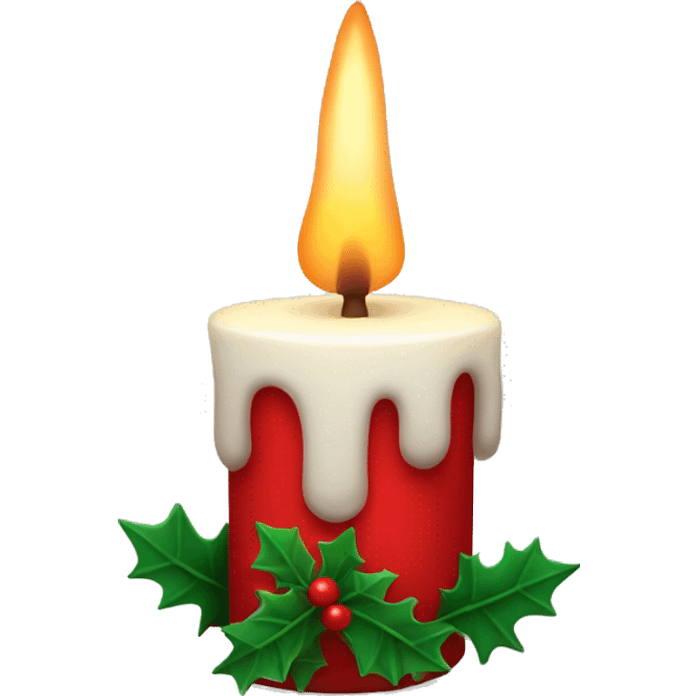 christmas candle emoji