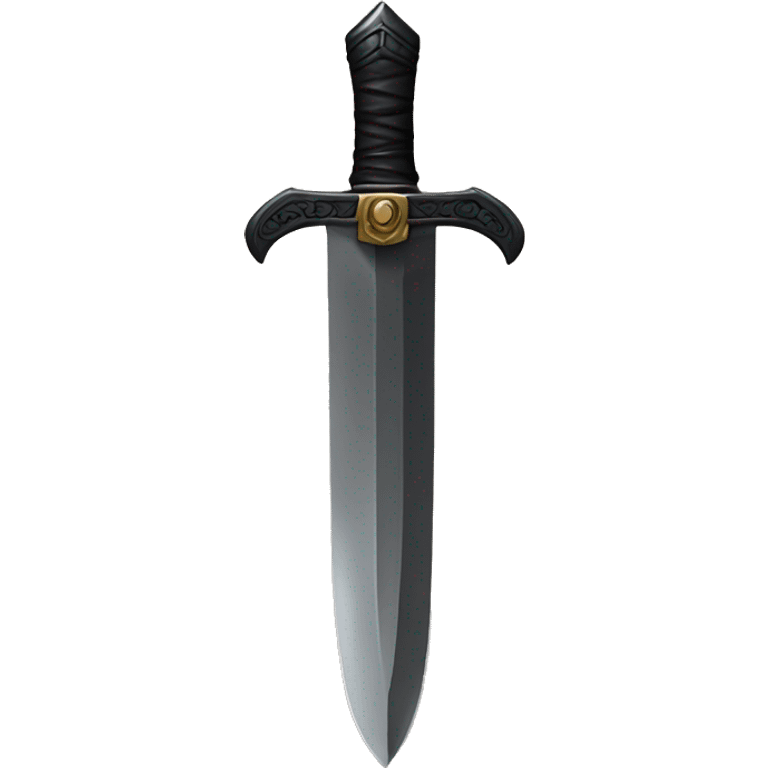 Black dagger emoji