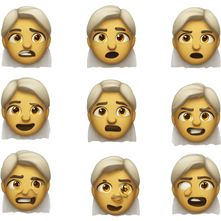 person whose mood changes often emoji