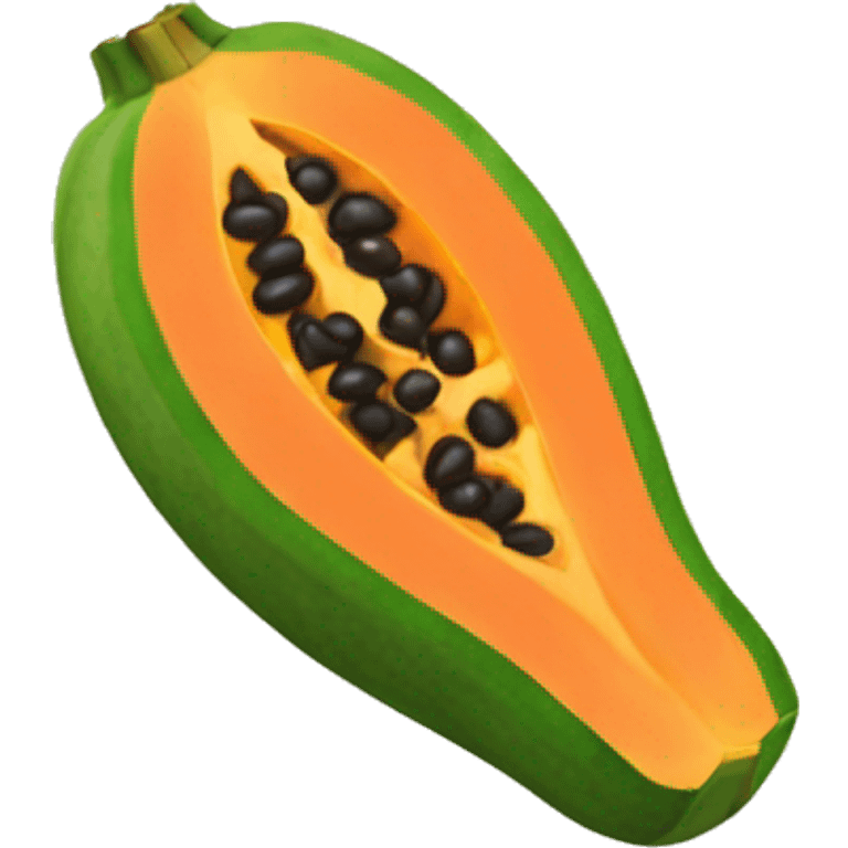 Papaya emoji emoji