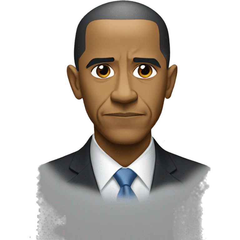 Barack Obama stare  emoji