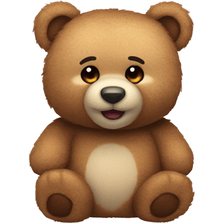 Teddy bear toy emoji