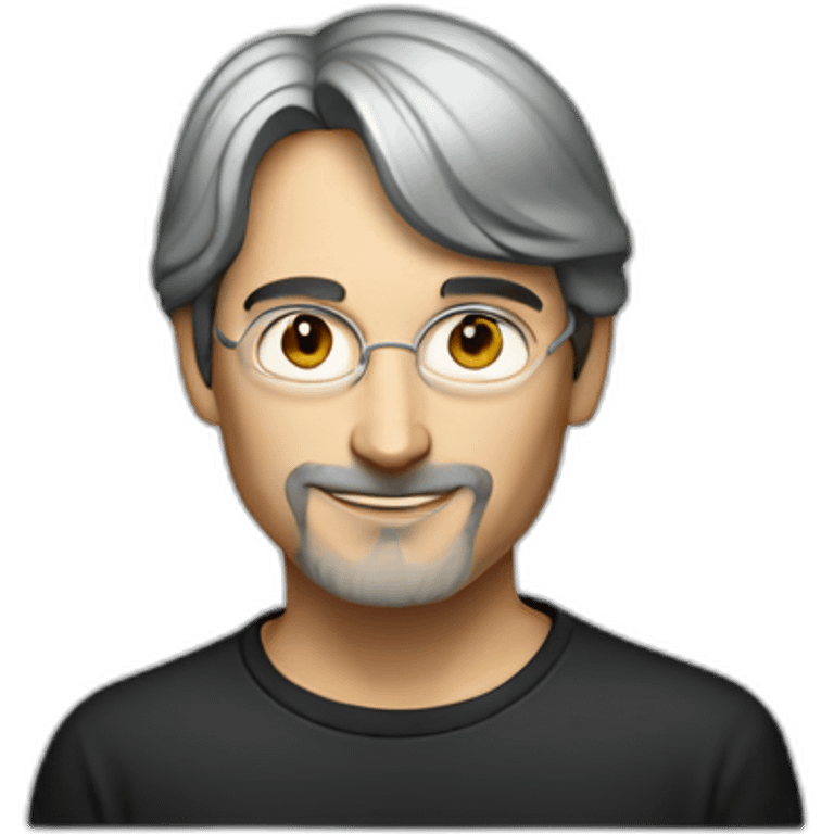 Steve jobs young emoji