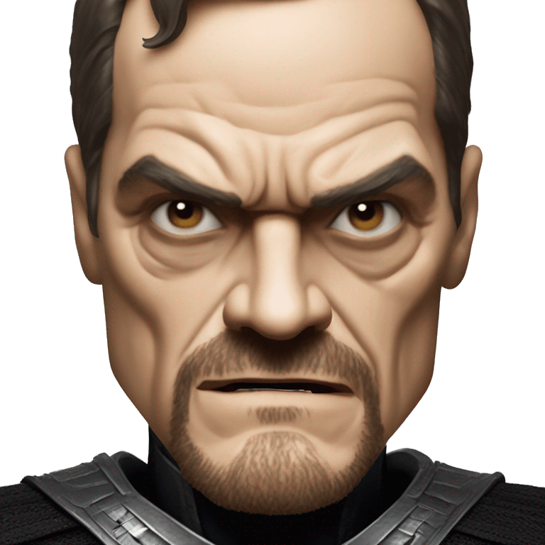 Michael Shannon General Zod angry face emoji