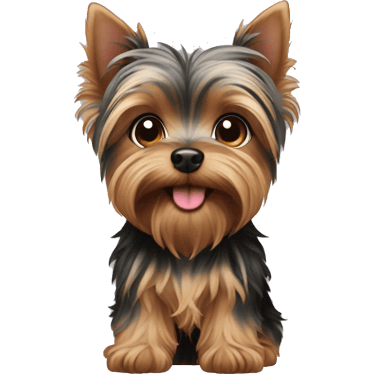 Yorkshire Terrier puppy emoji