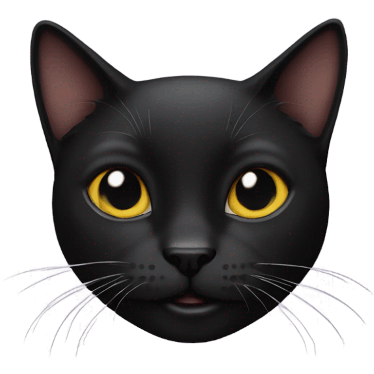 Black cat emoji