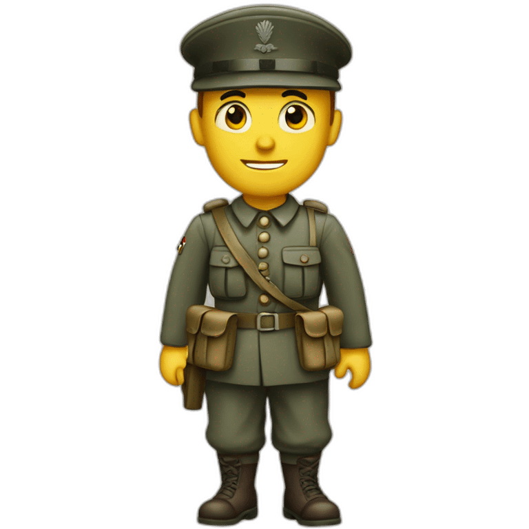 World war two german soldier emoji