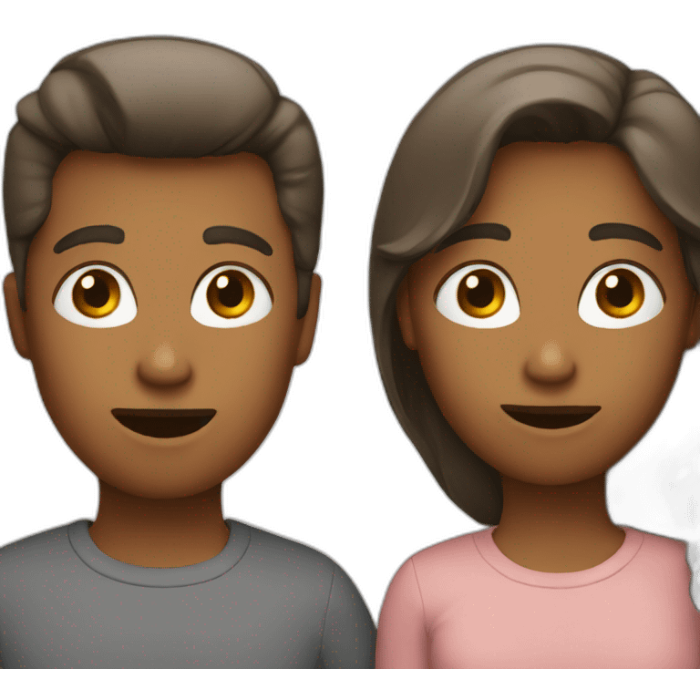 two person talking emoji