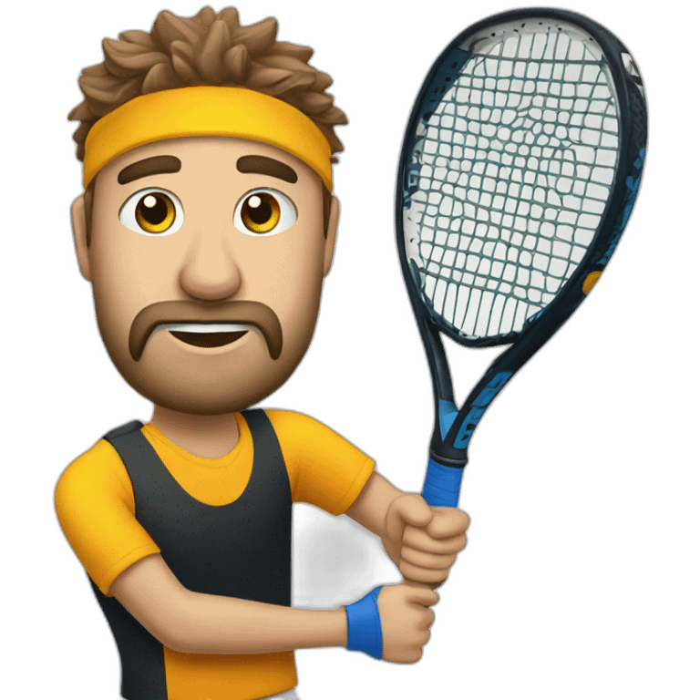 Padel-freak emoji