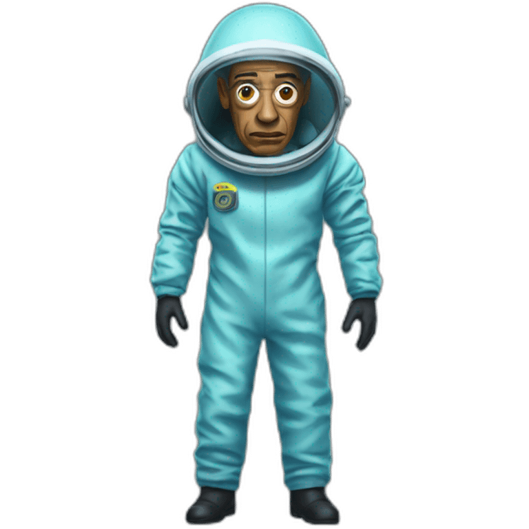 gus fring in hazmat suit emoji