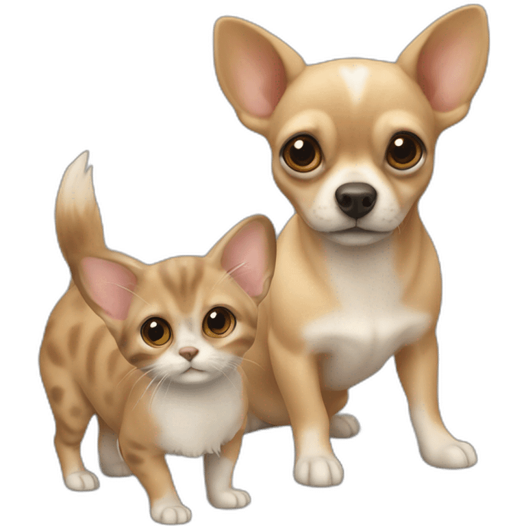 Chiwawa et écaille de tortue chat emoji