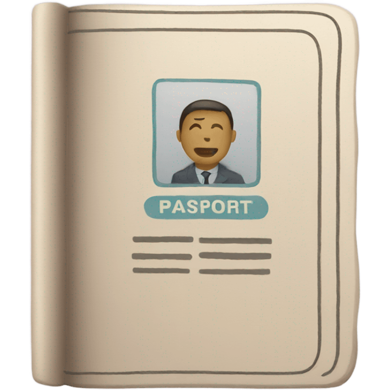 Passport emoji