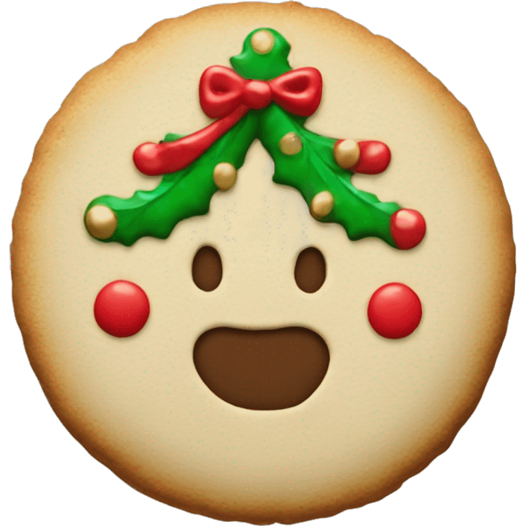 Christmas cookie  emoji