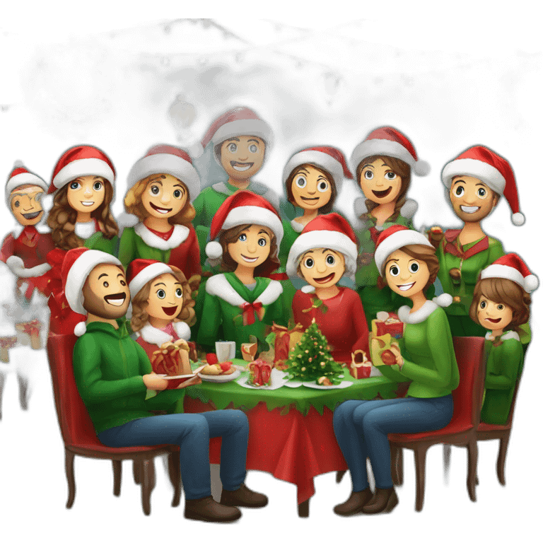 Christmas party in Sever do Vouga emoji