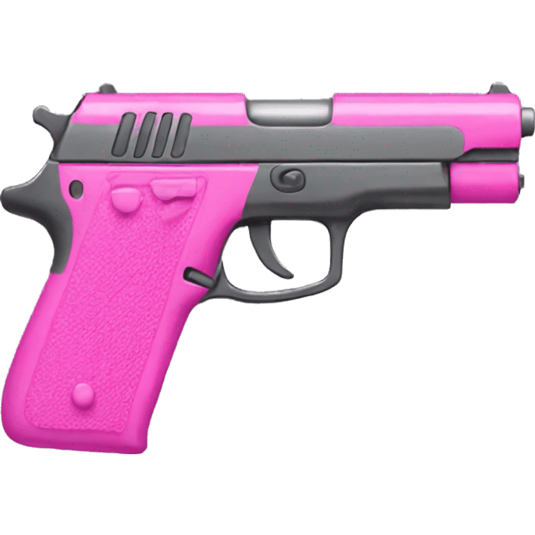 Pink gun  emoji