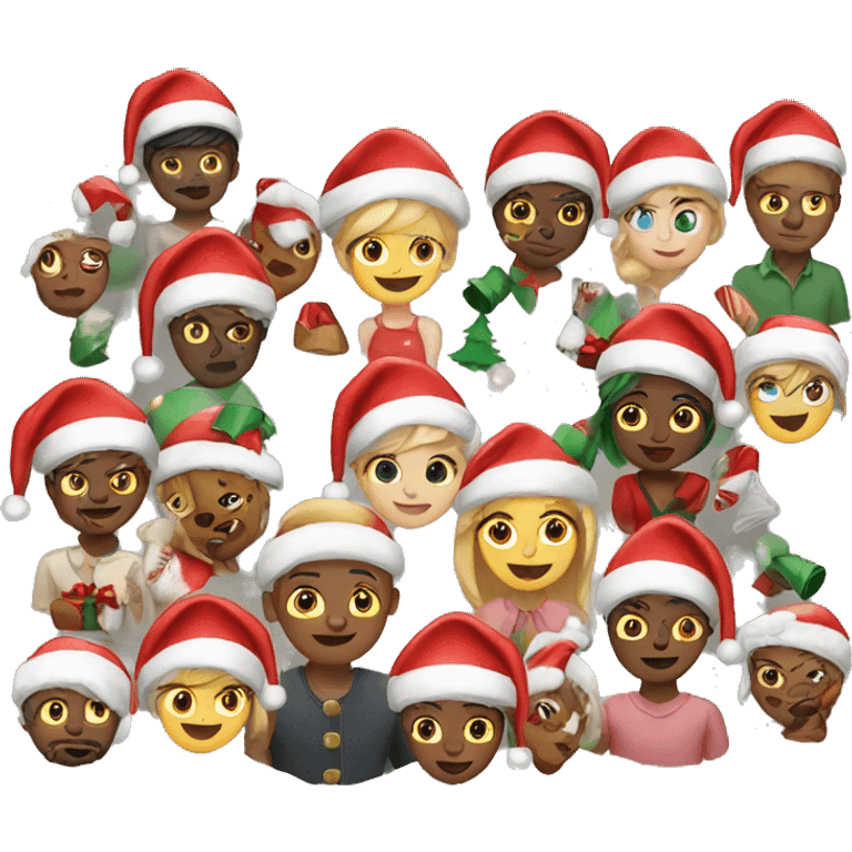 Christmas party  emoji