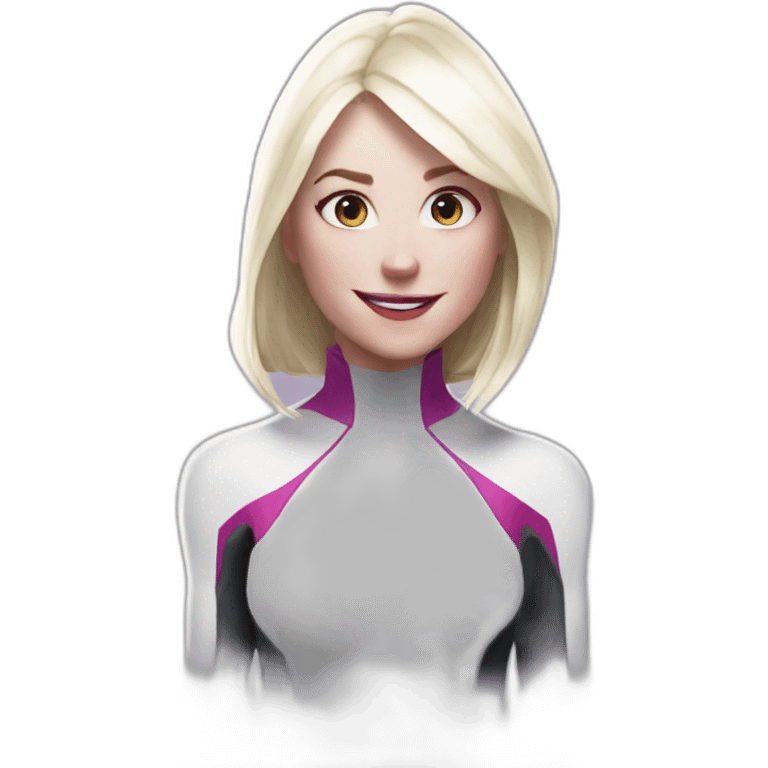 Spider gwen made by gwen stone emoji