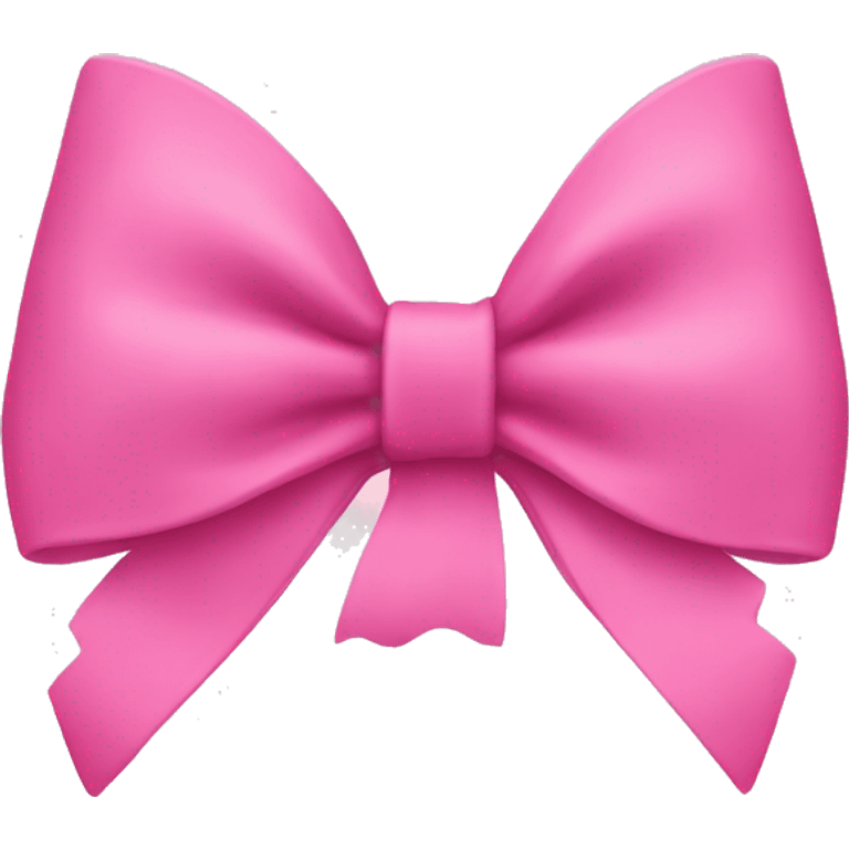 Pink bow  emoji