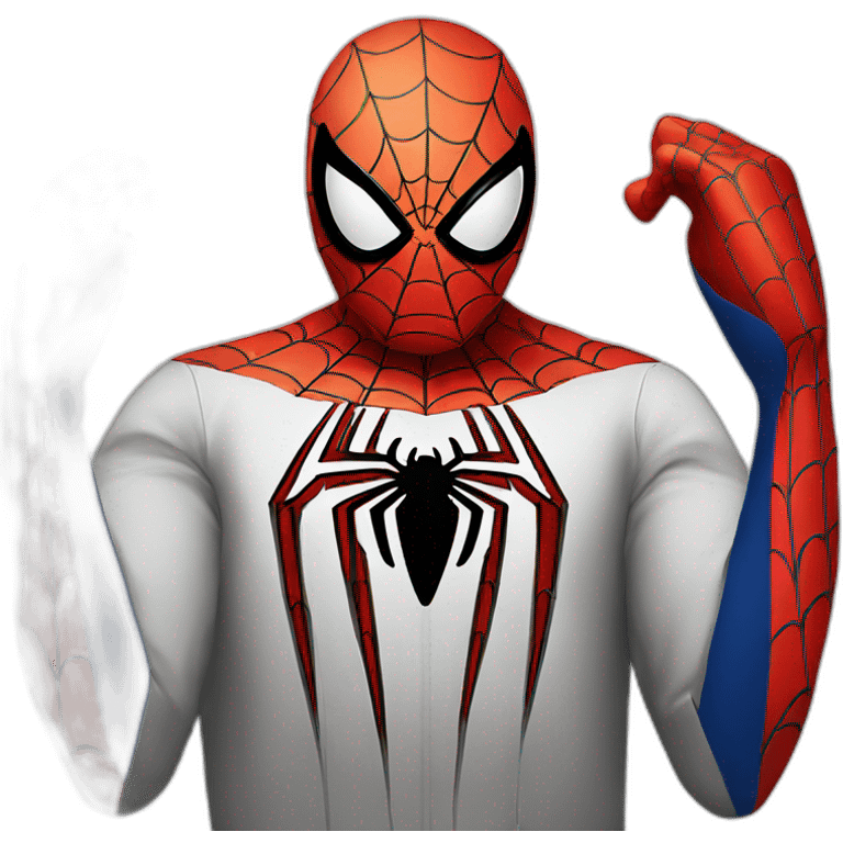 Spiderman Halloween suit emoji