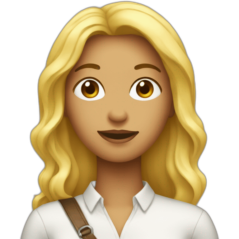 femme qui suce un concombre emoji