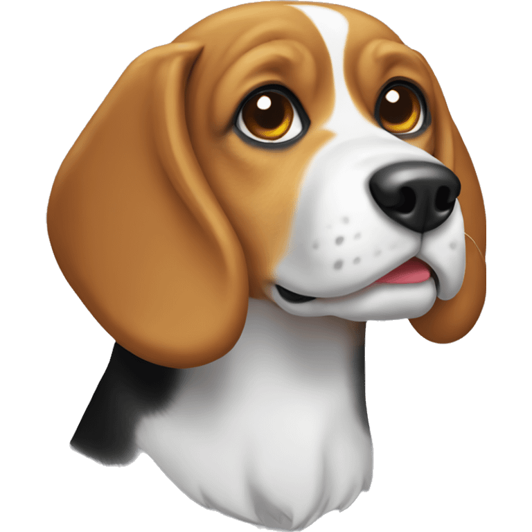 Beagle bicolour  emoji