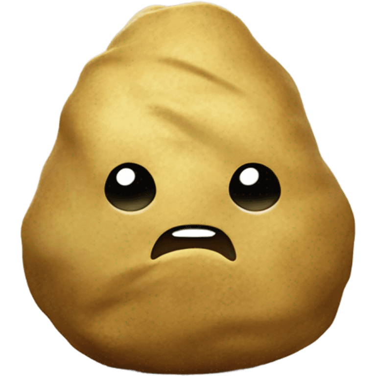 Potato wearing a hoody emoji