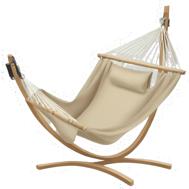 Beige hammock chair emoji