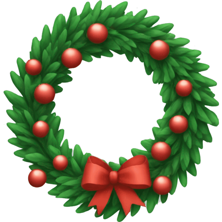 christmas wreath  emoji