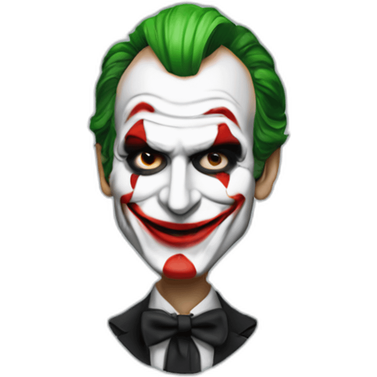 Macron joker emoji