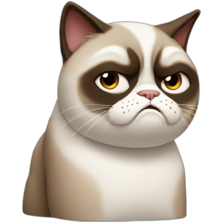 Grumpy cat  emoji