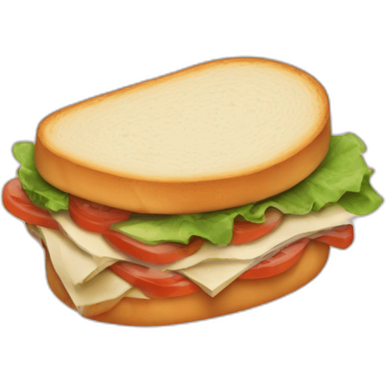 sandwich fusée emoji