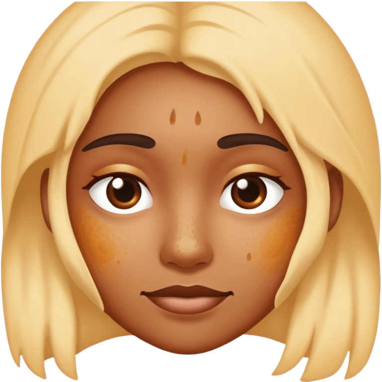 Hyper pigmentation emoji