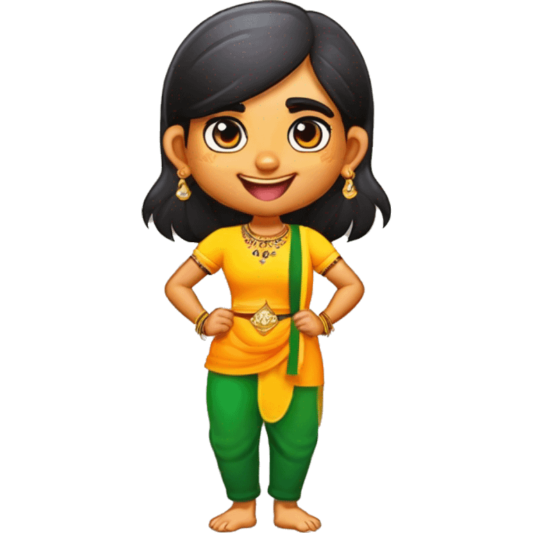 Indian girl emoji