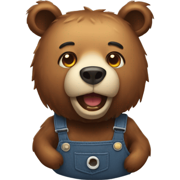 bear fried emoji