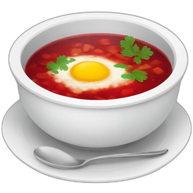 Ukrainian borscht emoji