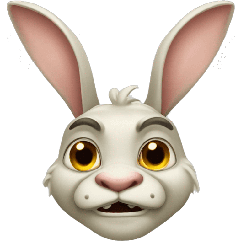 Ogre rabbit emoji