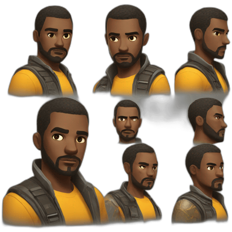 Free fire characters  emoji