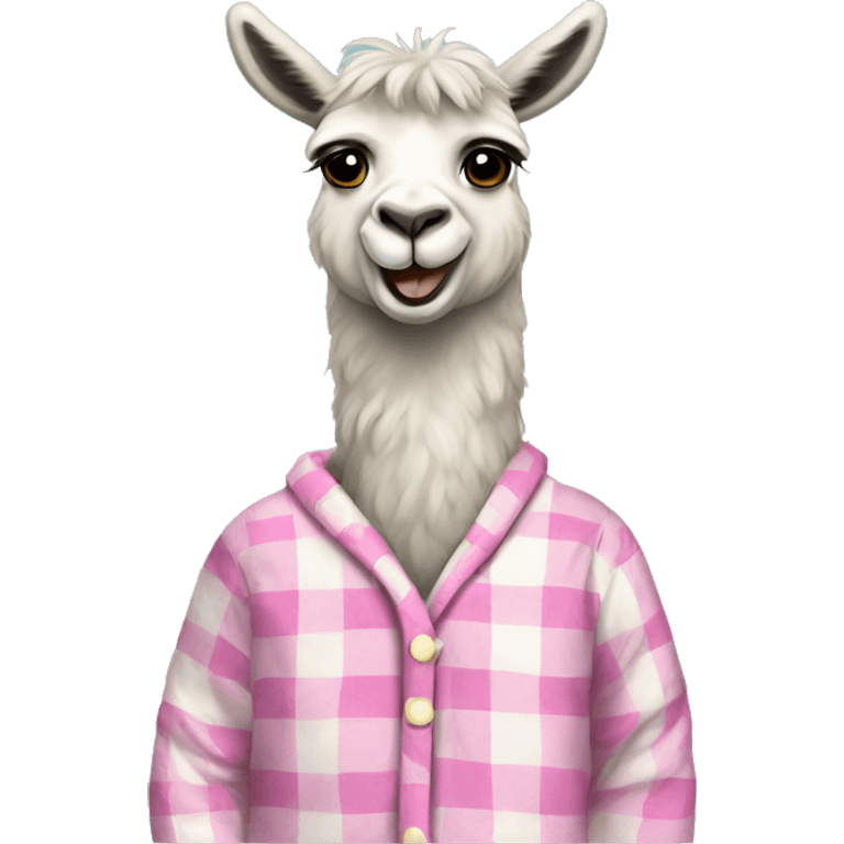 llama in pajamas emoji