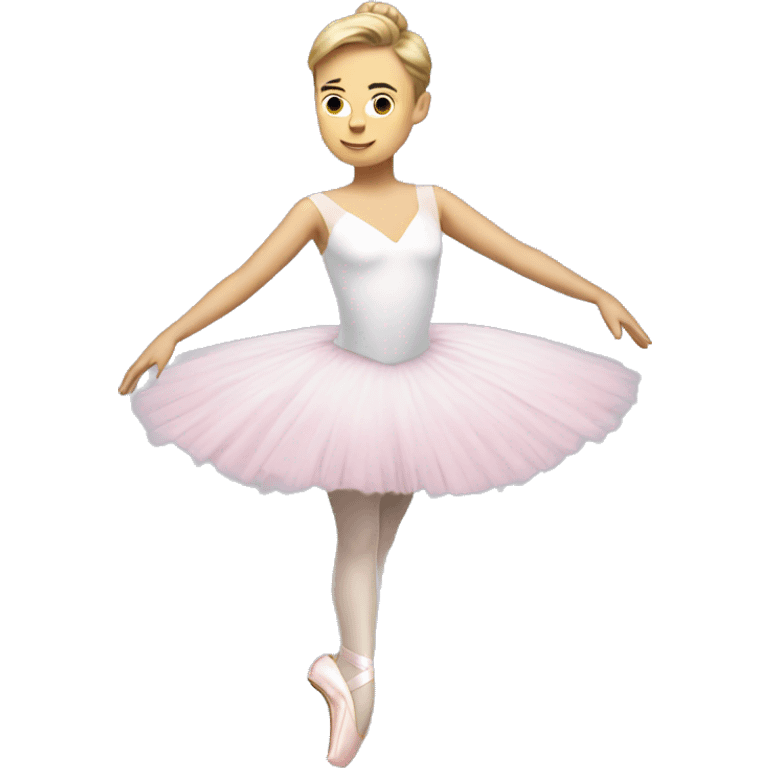 Elon Musk as a ballerina emoji