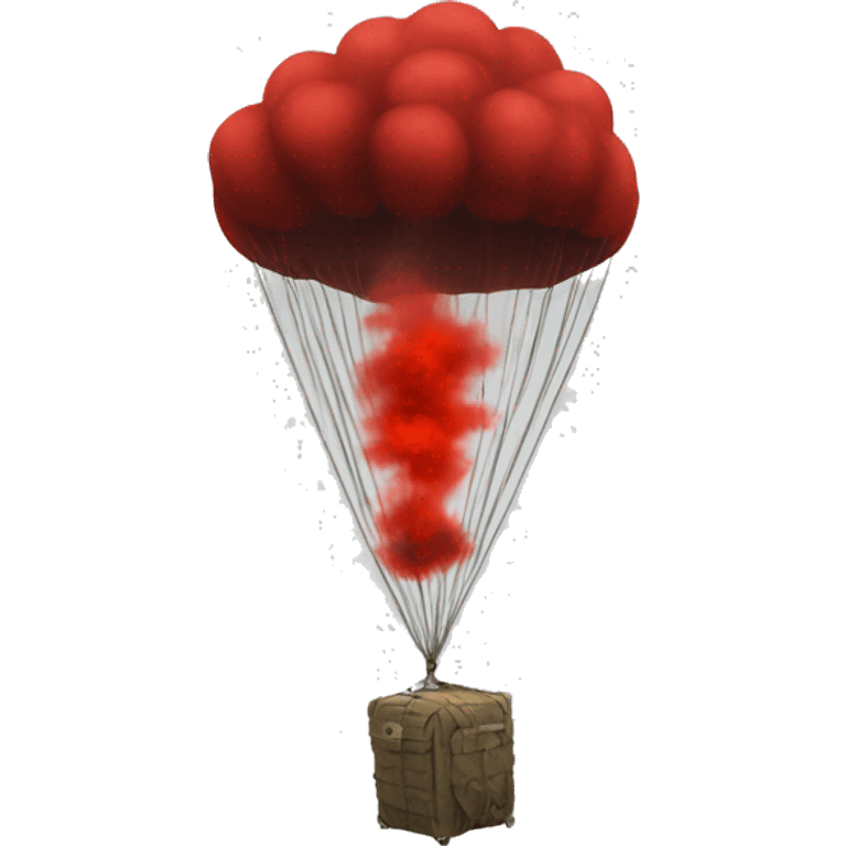 Airdrop red smoke dayz game falling airdrop emoji