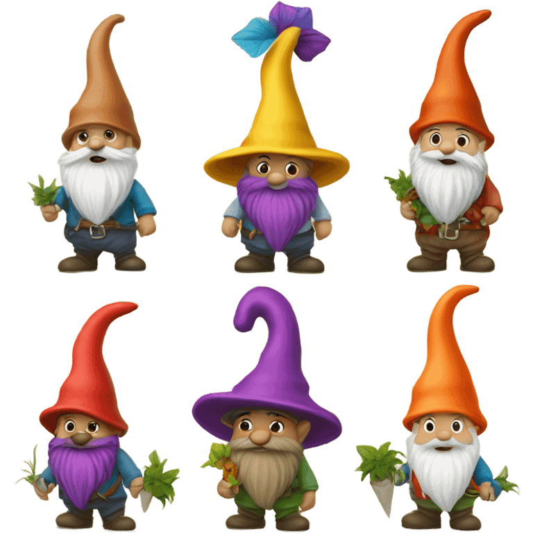 Gnomes  emoji