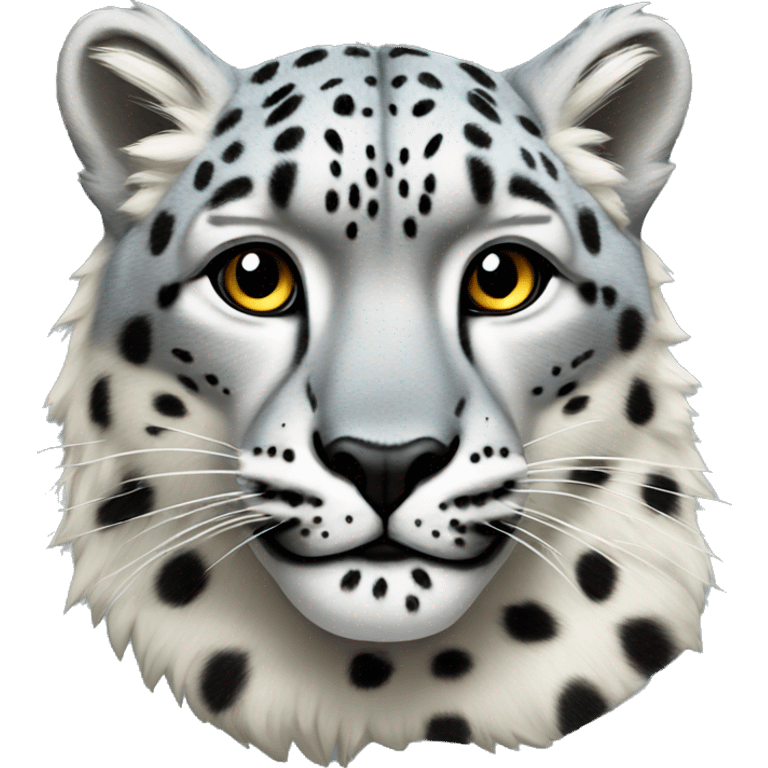 war snow leopard emoji